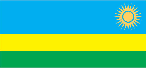 Rwanda Country Flag