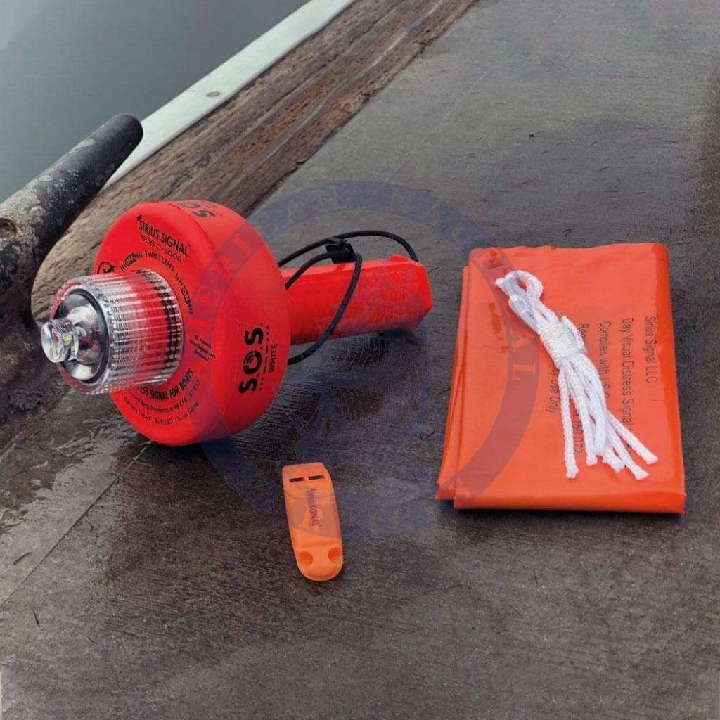 SOS Distress Light C-1003 - With Flag & Whistle