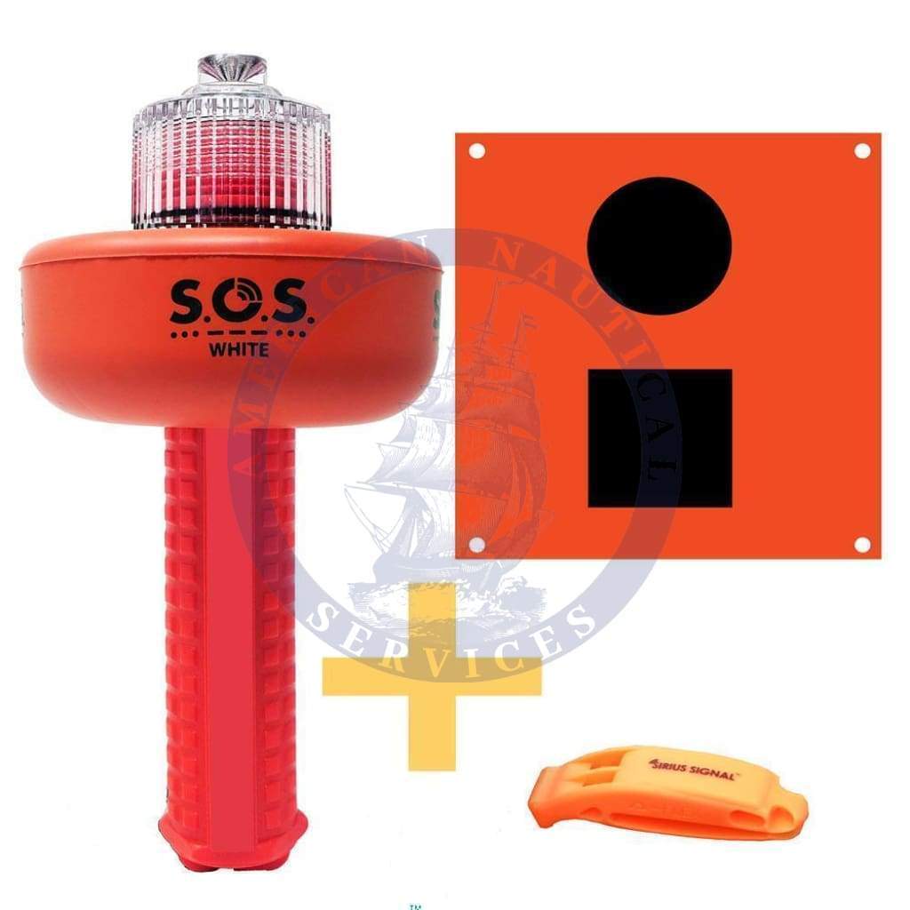 Tarif ekstremt Kontoret SOS Light C-1003 - With Flag & Whistle | SOS Distress Light and Flag