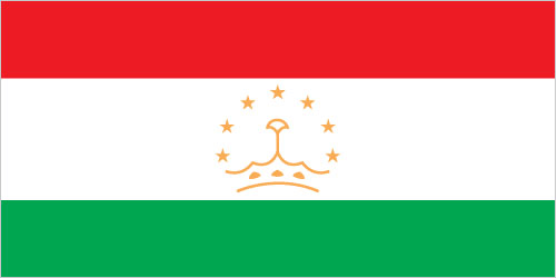 Tajikistan Country Flag