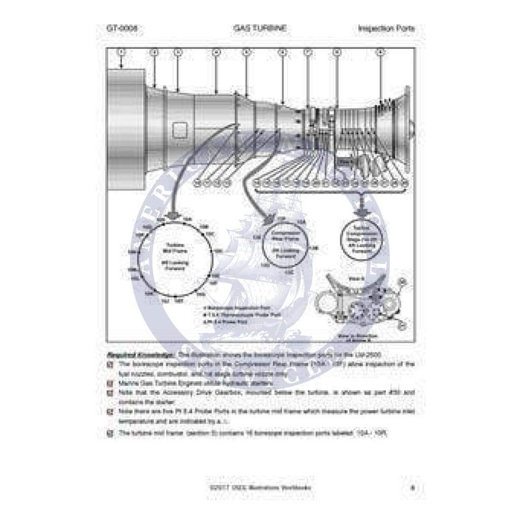 USCG Illustrations Workbook: Gas Turbines, Safety & Steam Plants,  Vol. 3