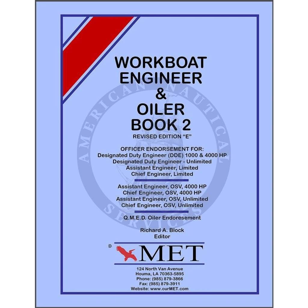 Workboat Engineer & Oiler: Book 2 (BK-107-2)