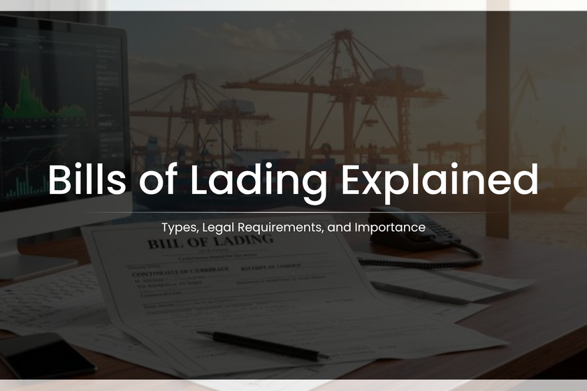Bills of Lading Explained: Types, Legal Requirements, and Importance