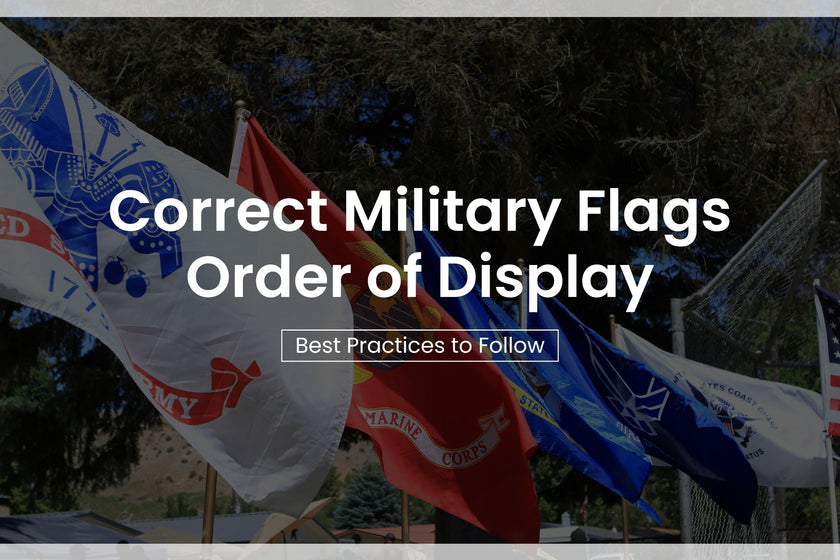 Correct Military Flags Order of Display: Best Practices to Follow