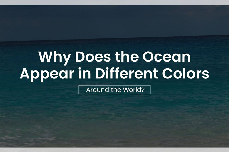 Why Does the Ocean Appear in Different Colors Around the World?
