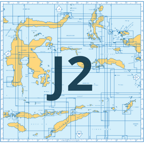 ADMIRALTY Chart Catalogue | J2 - Sulawesi & Timor to Papua - Amnautical
