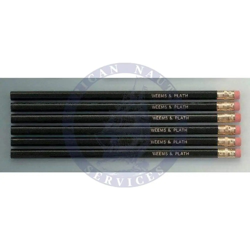 #2 Pencils for Navigation - 6 pack (Weems & Plath 1280-6)