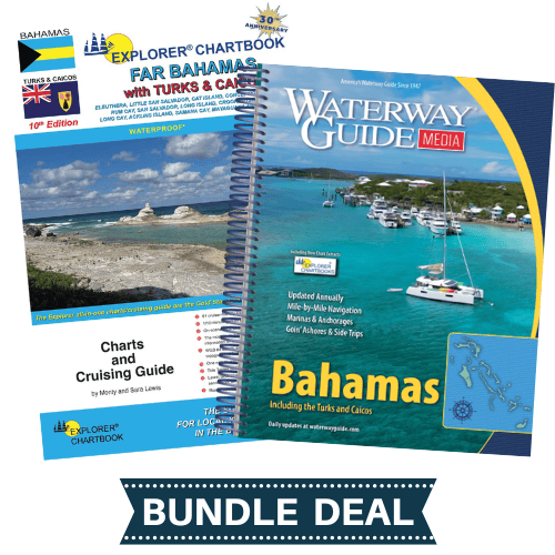 2025 Explorer Chartbooks With 2026 Bahamas Cruising Guide Bundle - Navigate the Bahamas Islands