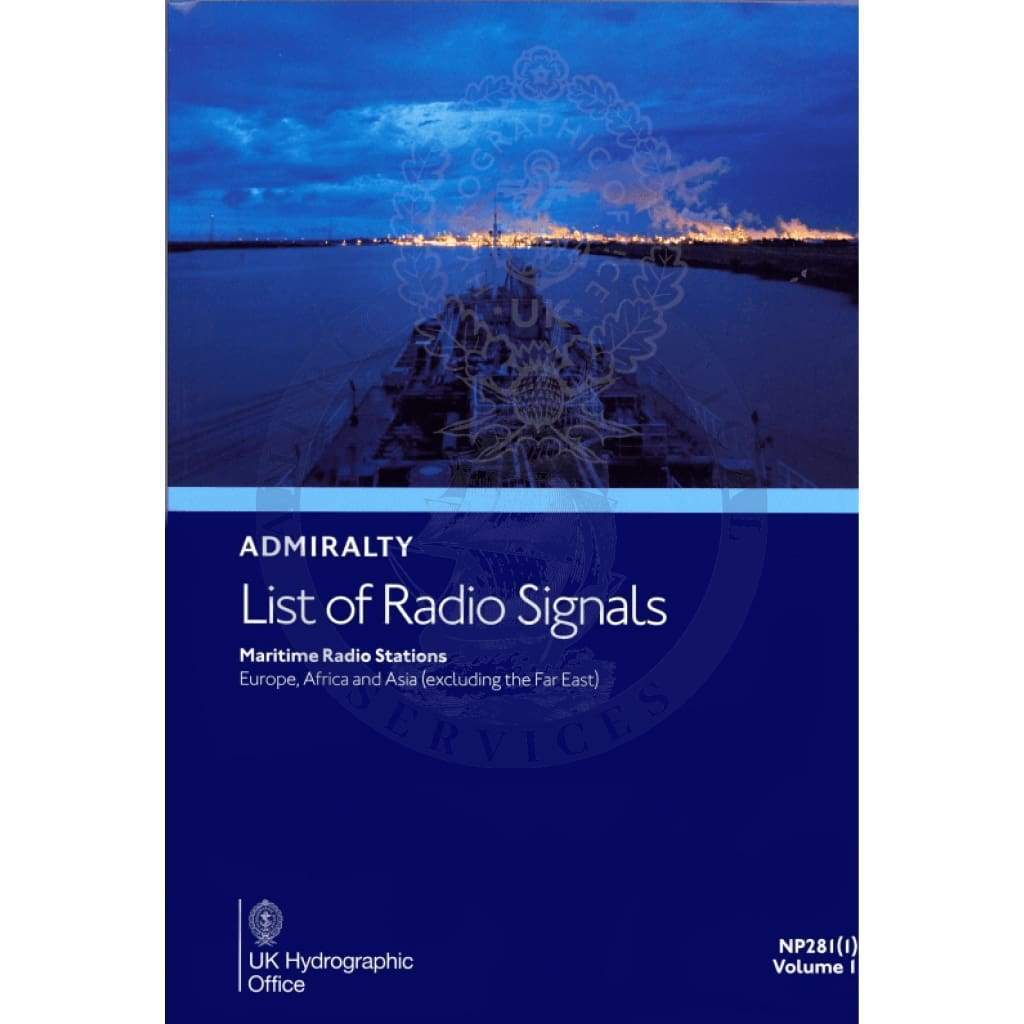 Admiralty List of Radio Signals: Explore Maritime Communications ...