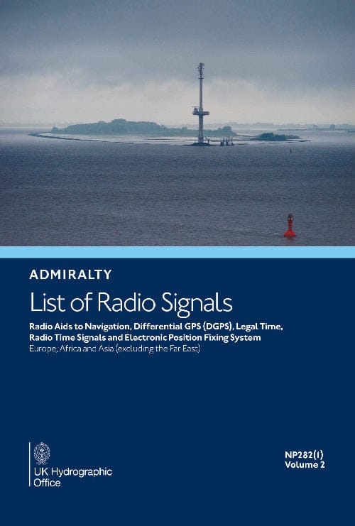 Admiralty List of Radio Signals (ALRS): Vol. 2, Part 1, Europe, Africa and Asia (excluding the Far East)(NP282-1), 7th Edition 2026