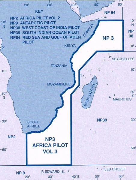 Admiralty Sailing Directions: Africa Pilot Vol. 3 (NP3), 18th Edition 2019