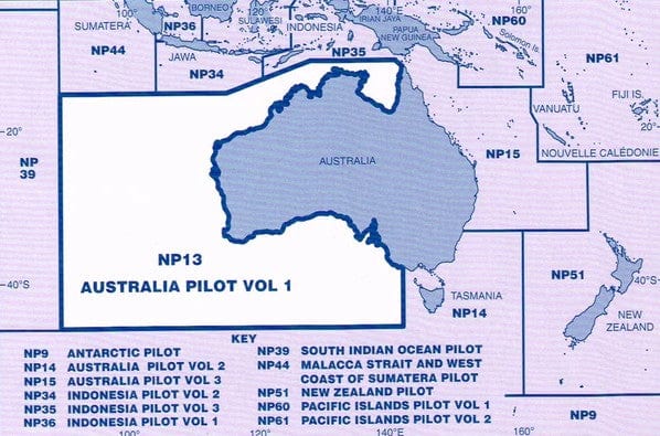 Admiralty Sailing Directions: Australia Pilot Vol. 1 (NP13), 5th Edition 2017