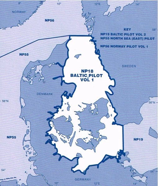 Admiralty Sailing Directions: Baltic Pilot Vol. 1 (NP18), 19th Edition 2022
