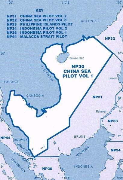 Admiralty Sailing Directions: China Sea Pilot Vol. 1 (NP30), 13th Edition 2024