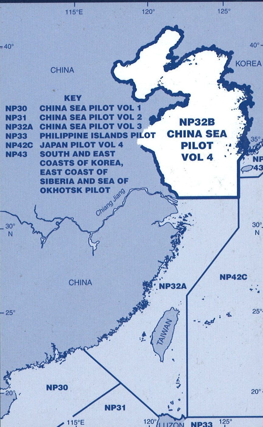 Admiralty Sailing Directions: China Sea Pilot Vol. 4 (NP32B), 4th Edition 2022