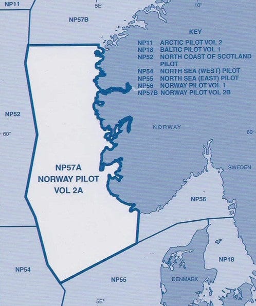 Admiralty Sailing Directions: Norway Pilot Vol. 2A (NP57A), 14th Edition 2022