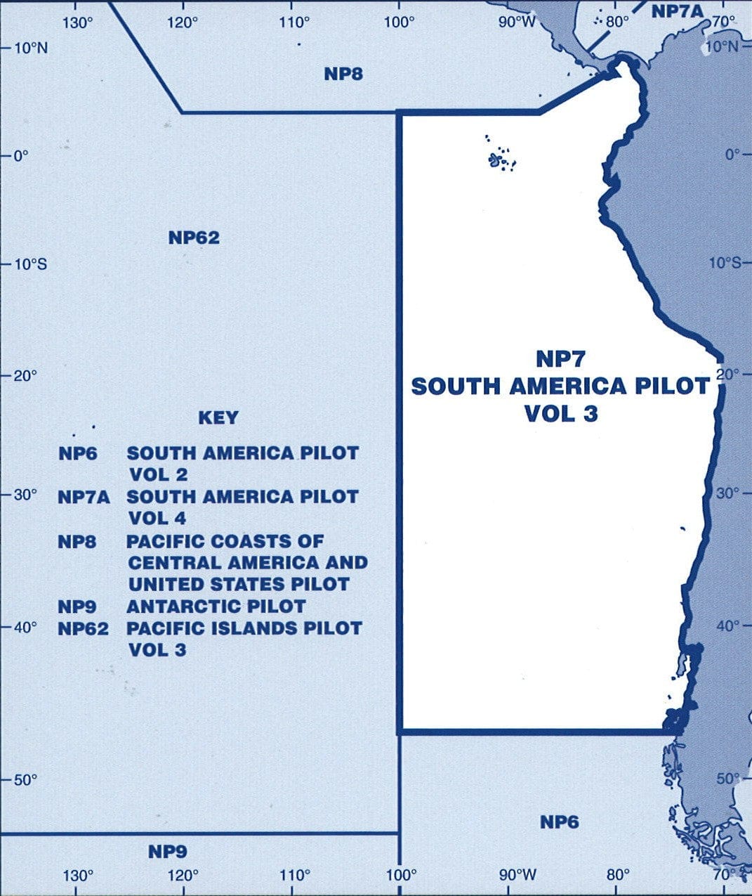 Admiralty Sailing Directions: South America Pilot Vol. 3 (NP7), 14th Edition 2022
