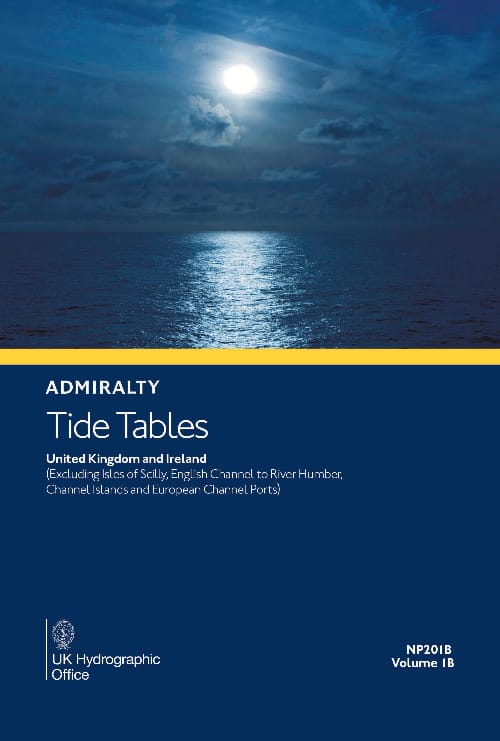 Admiralty Tide Tables (ATT) Volume 1B, United Kingdom and Ireland (NP201B)