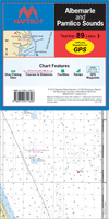 Albemarle & Pamlico Sounds Waterproof Chart, 3rd Edition