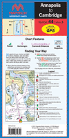 Annapolis to Cambridge Waterproof Chart, 3rd Edition