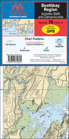 Boothbay Region Waterproof Chart, 3rd Edition