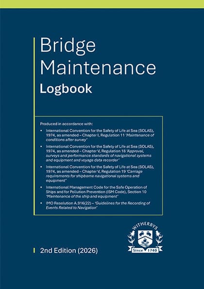 Bridge Maintenance Logbook, 2nd Edition 2026