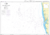 British Admiralty Nautical Chart IN255: Approaches to Mumbai