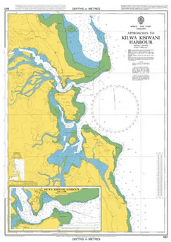 British Admiralty Nautical Chart NZ661: Approaches to Otago Harbour