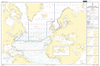 British Admiralty Routeing Chart 5124: North Atlantic Ocean