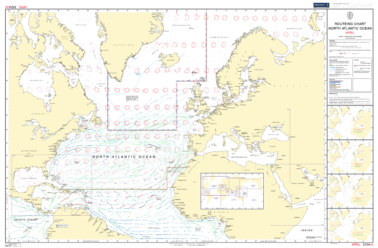 Routeing Chart Reading Admiralty Routeing Charts | Nautical Charts | UKHO - Amnautical