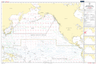 British Admiralty Routeing Chart 5127: North Pacific Ocean