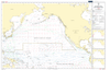 British Admiralty Routeing Chart 5127: North Pacific Ocean