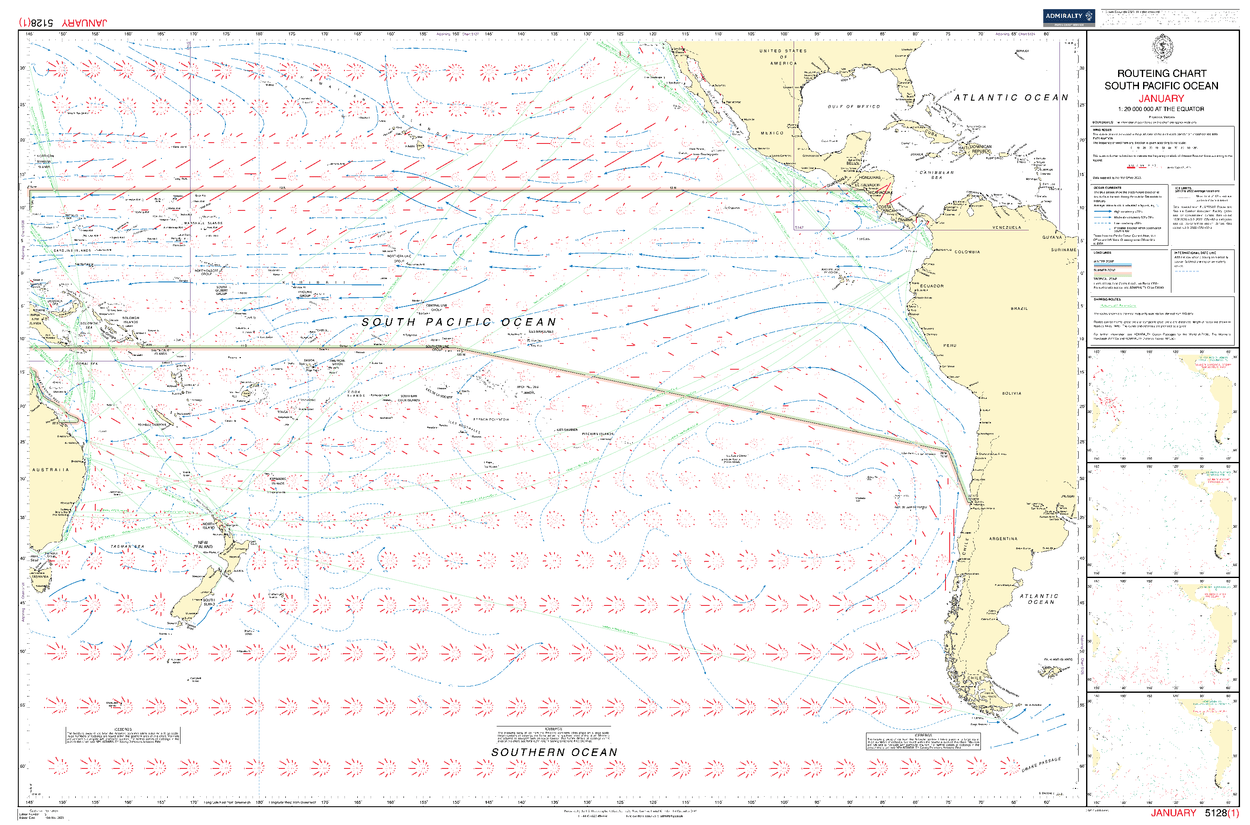 Admiralty Routeing Charts | Nautical Charts | UKHO - Amnautical