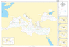 British Admiralty Routeing Chart 5146: Mediterranean and Black Seas