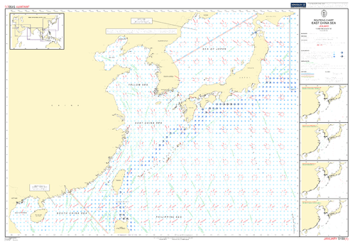 Admiralty Routeing Charts | Nautical Charts | UKHO - Amnautical