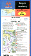Carrabelle to Panama City Waterproof Chart, 1st Edition