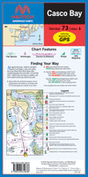 Casco Bay Waterproof Chart, 2nd Edition