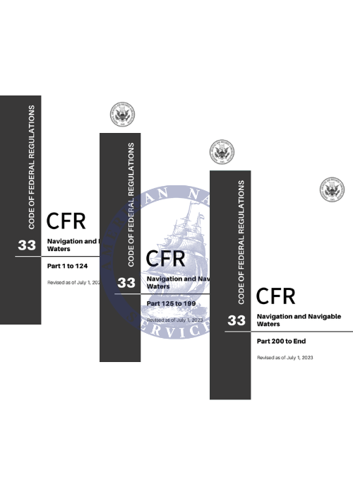 CFR 33: Navigation and Navigable Waters Regulations 2024 - Amnautical