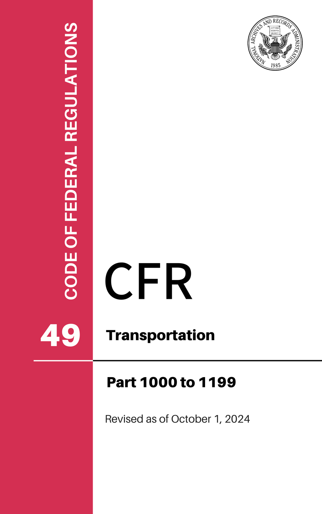 49 CFR: Transportation - Amnautical