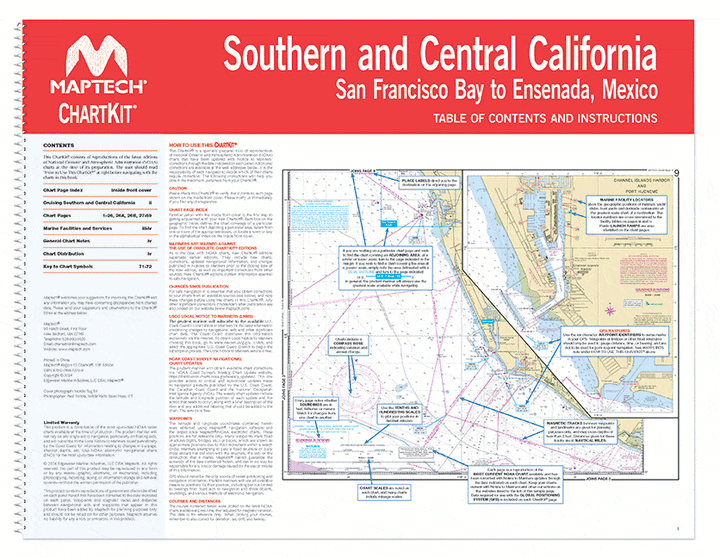Maptech Chart Kit Region 12: California - Amnautical