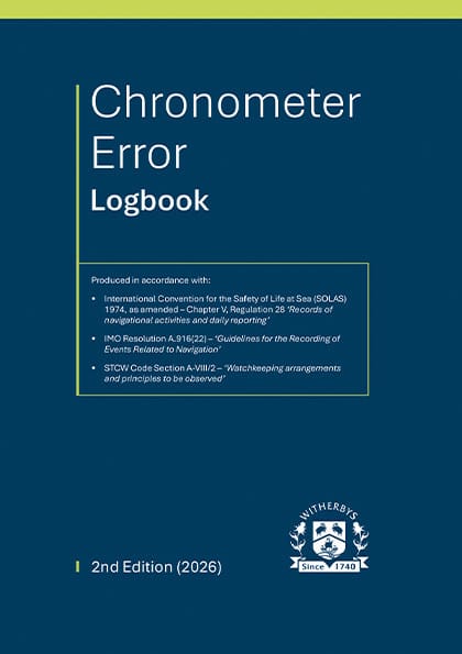 Chronometer Error Logbook - 2nd Edition 2026