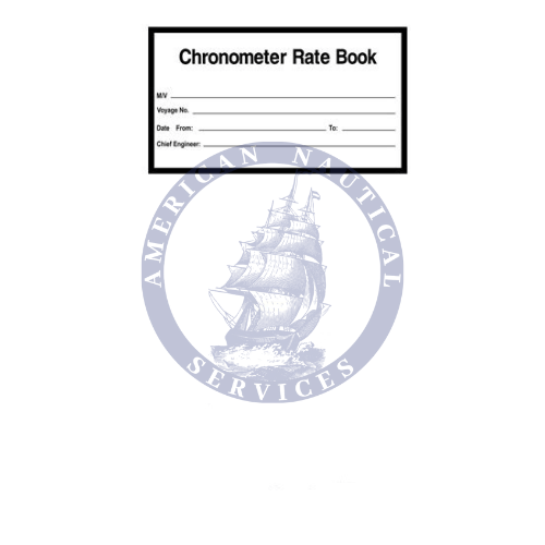Chronometer Rate Book
