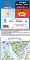 Delmarva Atlantic Coast Waterproof Chart, 1st Edition