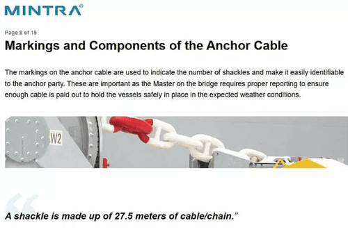 e-Learning Course: Anchoring - Operational Safety Training - Amnautical