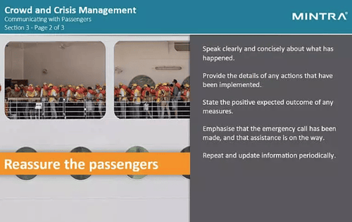 Crowd Management Training Module e-Learning: Crowd & Crisis Management (STCW) Training - Amnautical