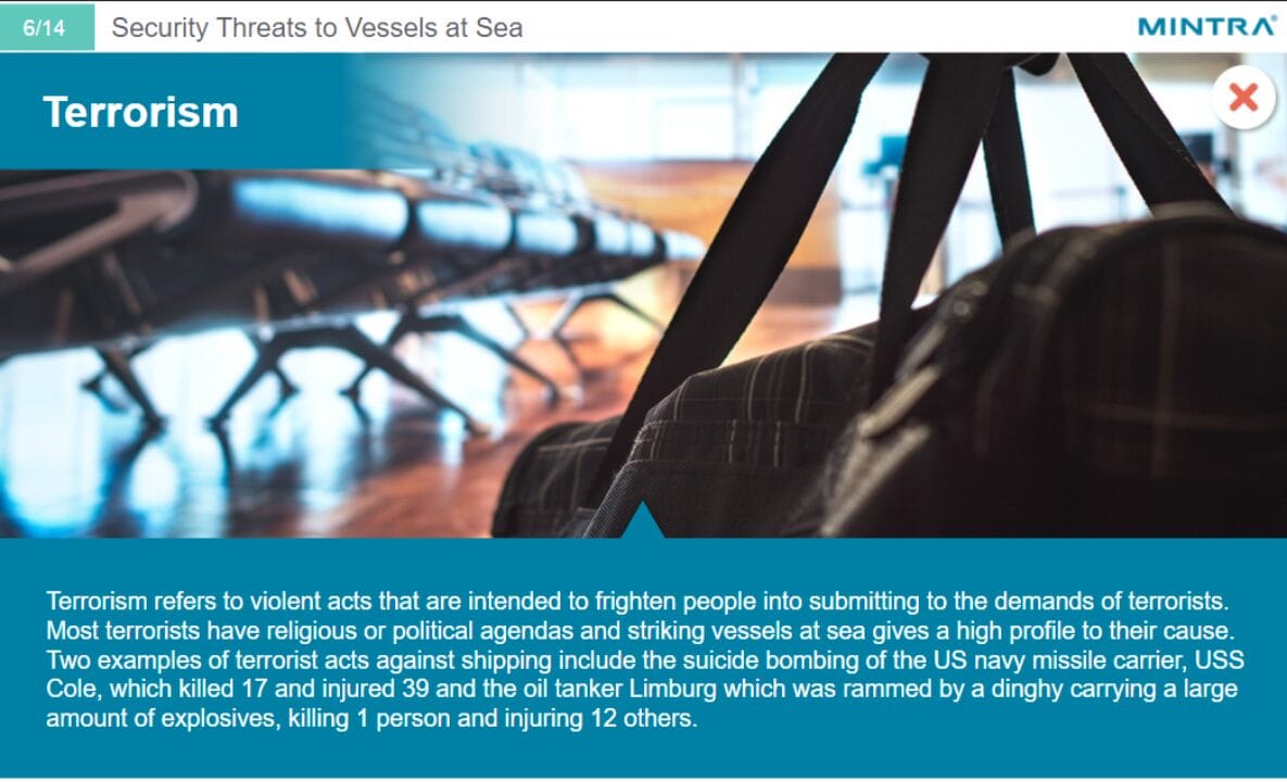 e-Learning Course: International Ship and Port Security (ISPS) Training