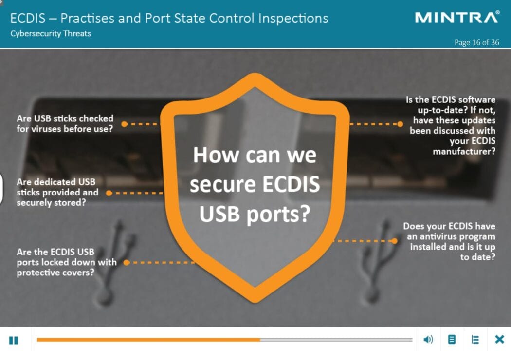 ECDIS e-Learning: ECDIS – Practices and Port State Control Inspections Training