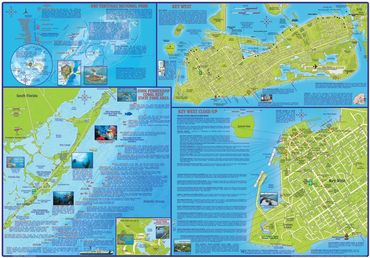 Florida Map Keys