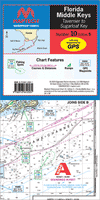 Florida: Middle Keys - Tavernier to Sugarloaf Key Waterproof Chart, 5th Edition