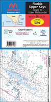 Florida: Upper Keys - Miami to Upper Matecumbe Waterproof Chart, 5th Edition
